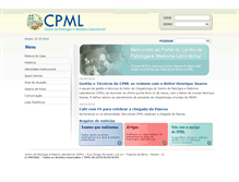 Tablet Screenshot of cpml.uncisal.edu.br