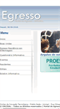 Mobile Screenshot of egresso.uncisal.edu.br